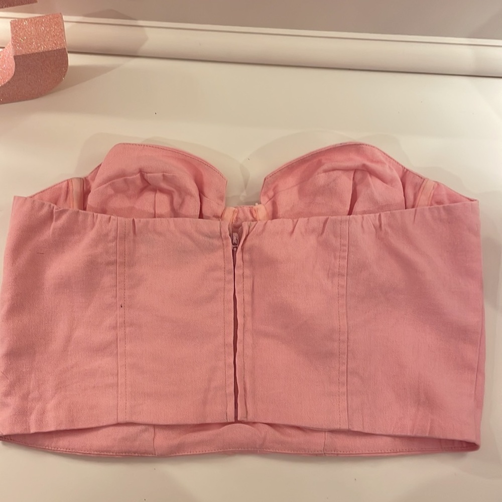 Pink Corset Top - Picture 5 of 5